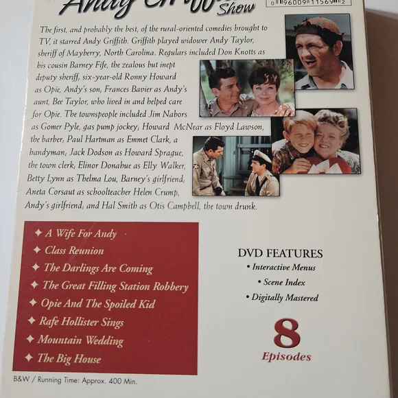 The Andy Griffith Show TV Classics DVD Set - Picture 3 of 5
